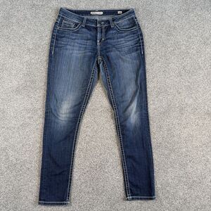 BKE Harper Skinny Stretch Jeans Womens Curvy Fit Denim Size 29R (32x31.5)